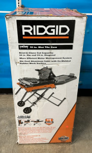 Rigid The Beast 10’’ Wet Tile Saw