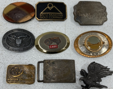 (15) Assorted Belt Buckles