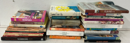 (29) Books Including Cook Books Such As Perfect Recipes For Having People Over, 365 No Repeats, Sunny Side Up, Vegetarian Cooking And More Books