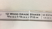 Wood stakes & Closet lining - 3