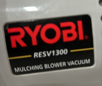 Ryobi Resv1300 Mulching Blower Vacuum - 2