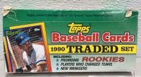 (1) Complete Set 1990-1991 Topps MLB Traded Set, Large Lot Of Topps, Score, Donruss MLB Collectible Baseball Cards Seperated By Teams + - 3