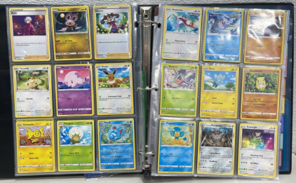 (177) Total Pokémon Cards With Binder (A Lot Of Rare And Holos