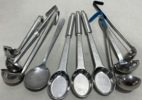 (10) Pcs Food Truck/Restraunt Spoodle Spoon Ladles