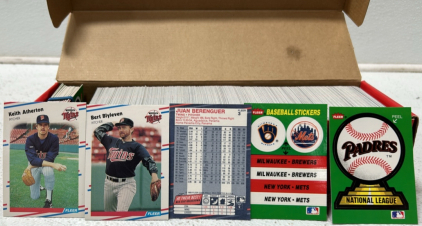 1988 Fleer Baseball Card Set