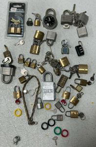 Collection Of Assorted Locks