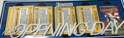 1987 Donruss Opening Day Collectors Set With Puzzle Cards