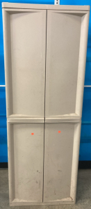 Tall Plastic Storage Cabinet