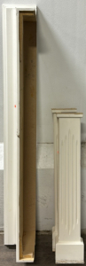 69’’ Long Fireplace Mantle And 40 5/8’’ Tall Fireplace Legs Kit