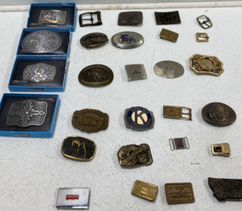 (29) Assorted Belt Buckles