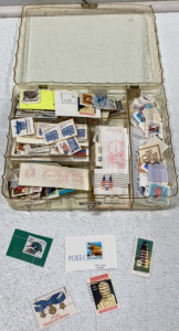 (1) Box Of Assorted Stamps