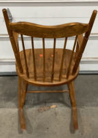 (1) Wooden Rocking Chair - 2