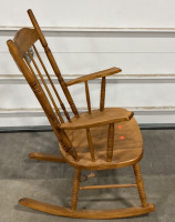 (1) Wooden Rocking Chair - 3