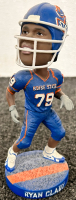 3 BOISE STATE BRONCOS CERAMIC BOBBLE HEADS: CHRIS CARR, LEGEDU NAANEE AND RYAN CLADY - 2