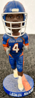 3 BOISE STATE BRONCOS CERAMIC BOBBLE HEADS: CHRIS CARR, LEGEDU NAANEE AND RYAN CLADY - 3