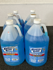 6 GALLONS OF ALL SEASON WASHER FLUID