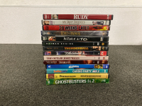 DVDS INCLUDING GHOSTBUSTERS, INDIANA JONES, CINDERELLA - 4