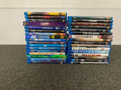 BLU-RAY MOVIES INCLUDING DISNEY, ACTION, ANIMATED