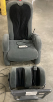 I -JOY MASSAGE CHAIR AND LEG MASSAGER - WORKS GREAT - 2