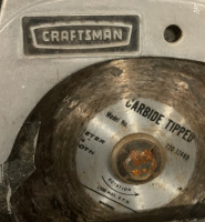 (1) CRAFTSMAN CIRCLE SAW (UNABLE TO TEST) - 2