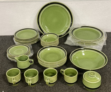 45 PIECE DINNERWARE SET FROM FUJI STONE