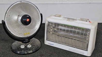 WORKING OSCILLATION HEATER W/ TIMER, WORKING SPACE HEATER