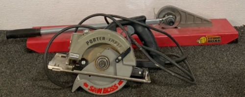 PORTER CABLE CIRCULAR SAW 6”, FLOOR BOAR SAW