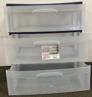 STERILITE THREE DRAWER CART - 2