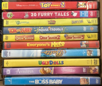 MOVIES INCLUDING STORKS, THE GRINCH, ANASTASIA, UGLY DOLLS, 20 FURRY TAILS, COCO, SMALLFOOT, OPEN SEASON, TOY STORY, SPIRIT, OVER THE HEDGE AND MORE - 2