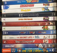 MOVIES INCLUDING STORKS, THE GRINCH, ANASTASIA, UGLY DOLLS, 20 FURRY TAILS, COCO, SMALLFOOT, OPEN SEASON, TOY STORY, SPIRIT, OVER THE HEDGE AND MORE - 3