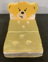 (1) BUILD-A -BEAR WORKSHOP BED (19”X12”) AND (1) LUCA CERGANI BAG - 2