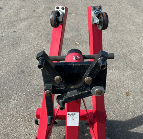 RED HEAVY DUTY ENGINE STAND