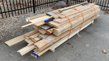 BUILDING SUPPLIES BOARDS AND TRIM. 8&rsquo;-10&rsquo;