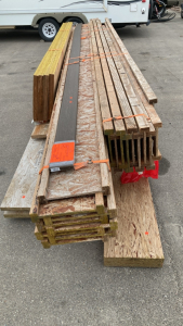 BUILDING SUPPLIES PLANKS AND TRUSSES. 12&rsquo;-21&rsquo;