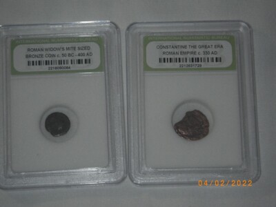 (2) Roman Era Coins