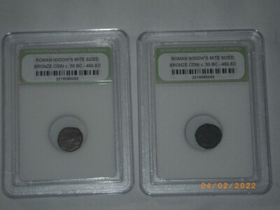 (2) Roman Era Coins