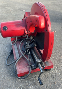 MILWAUKEE 14&rdquo; ABRASIVE CUT-OFF MACHINE