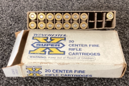 (14)rnds & (1) Casing Remington .222 Ammo