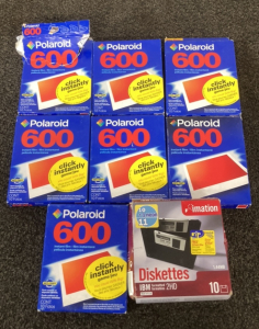 Polaroid Film And Diskettes