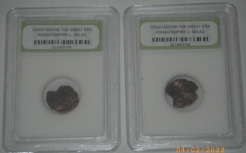 (2) Roman Empire Coins