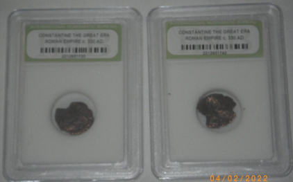 (2) Roman Empire Coins