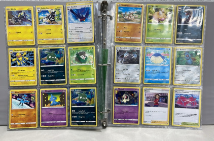 (177) Pokemon Game Cards In Binder