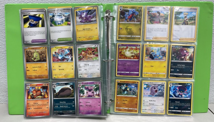(177) Pokemon Game Cards In Binder