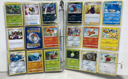 (177) Pokemon Game Cards In Binder