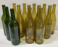 (14) 750ml Wine Bottles