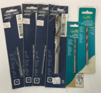 (3) 1/4&rdquo; Brad Point Drill Bits (2) Timberline Drill Bits 1/4&rdquo; & 3/16&rdquo;