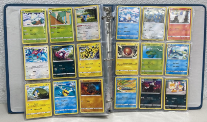(177) Near Mint Pokemon Game Cards In Binder. (A Lot Of Holos And Rare)