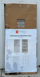 38&rsquo;&rsquo; x 85&rsquo;&rsquo; HD-1 Contemporary Wood Barn Door
