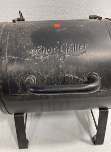 (1) Char Griller (3) Asorted Grill Covers