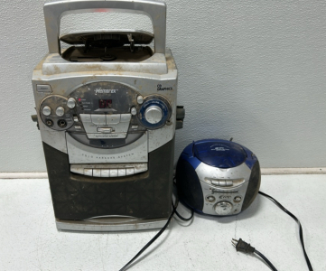 (1) karaoke Machine (1) Radio Working Condition